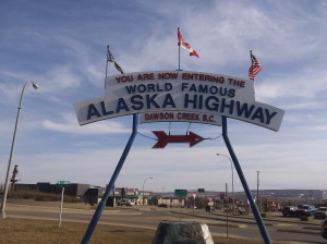 Alaska Highway Sign